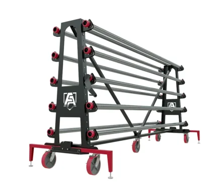 Court Armor Vinyl storage rack